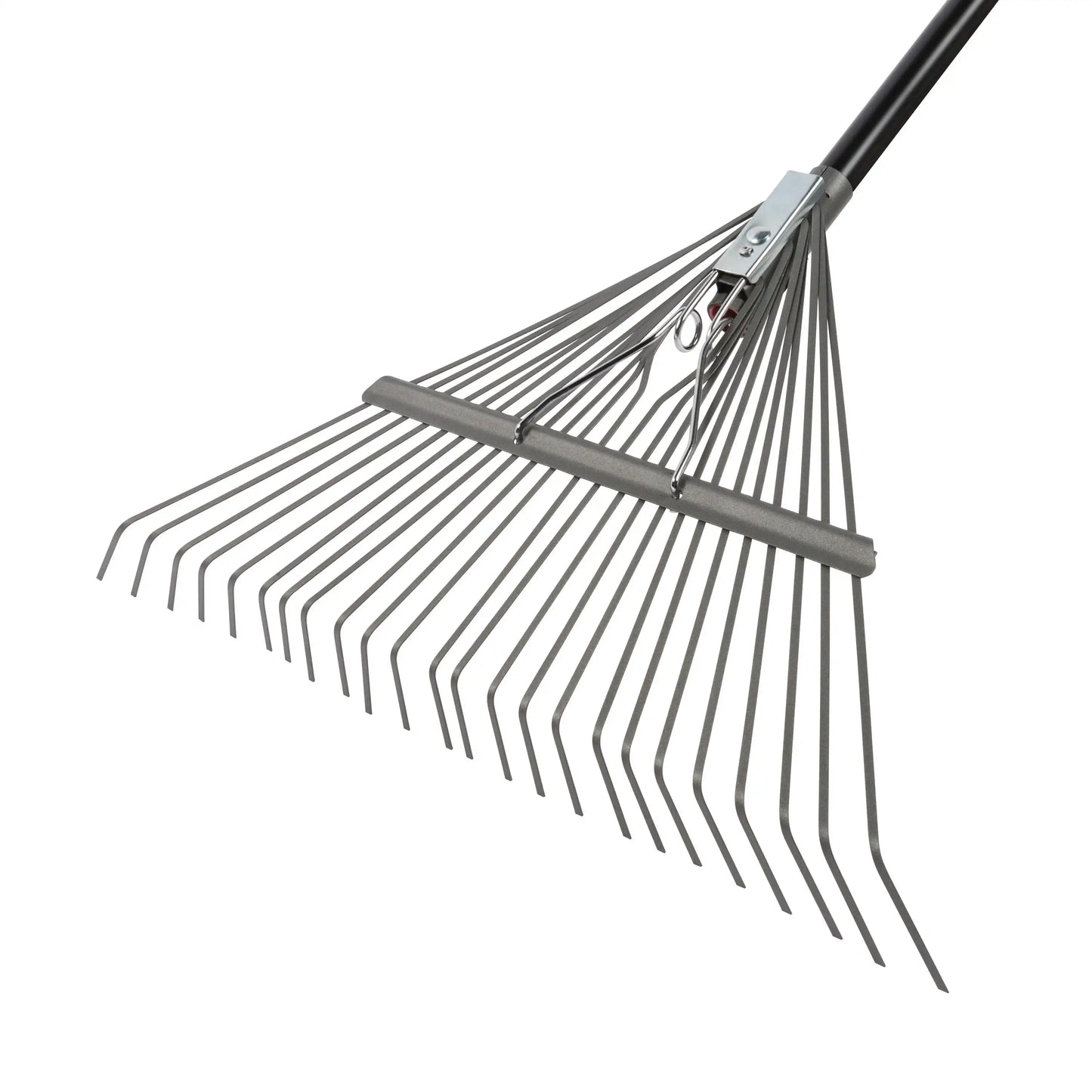 62" Garden Rake with Metal Tines & Fiberglass Handle