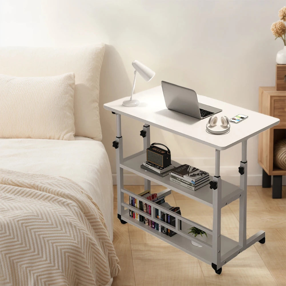 Multi-Layer Height Adjustable Computer Desk