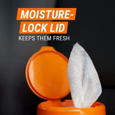 2pk 30ct Automotive Cleaning/Leather Wipes Interior Cleaner