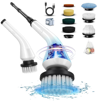 9-in-1 Multifunctional Cordless Electric Rotating Cleaning Brush