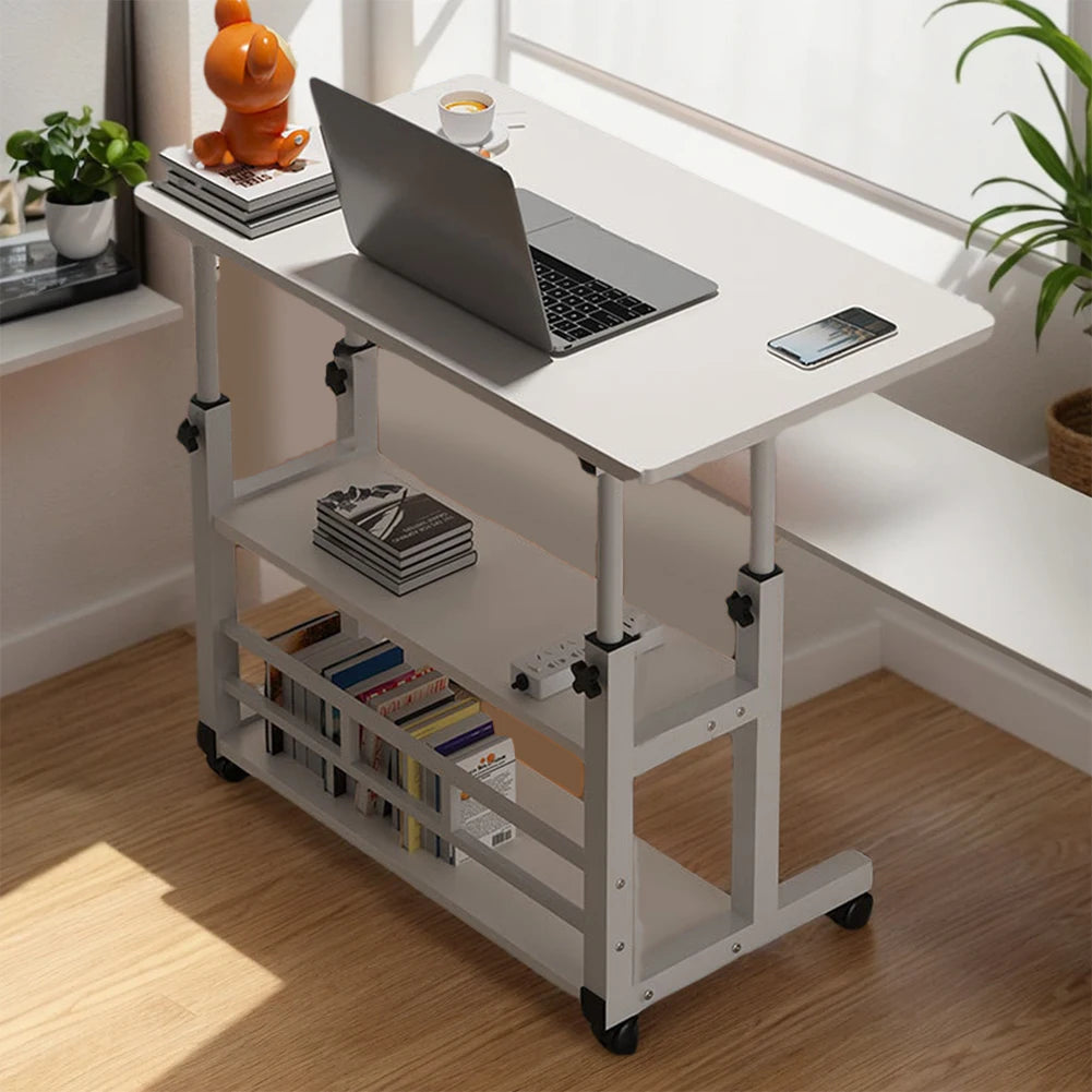 Multi-Layer Height Adjustable Computer Desk