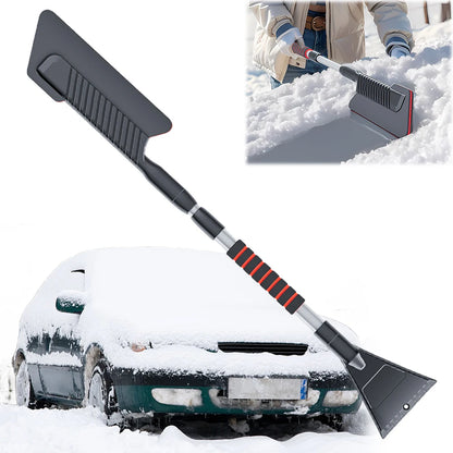 3 In 1 Extendable Ice Scraper with Foam Handle