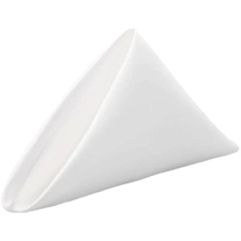 10pcs 35x35cm Square Satin Table Napkins Handkerchief