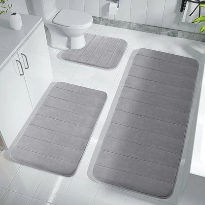 Super Absorbent Memory Foam Non-slip Bath Mat