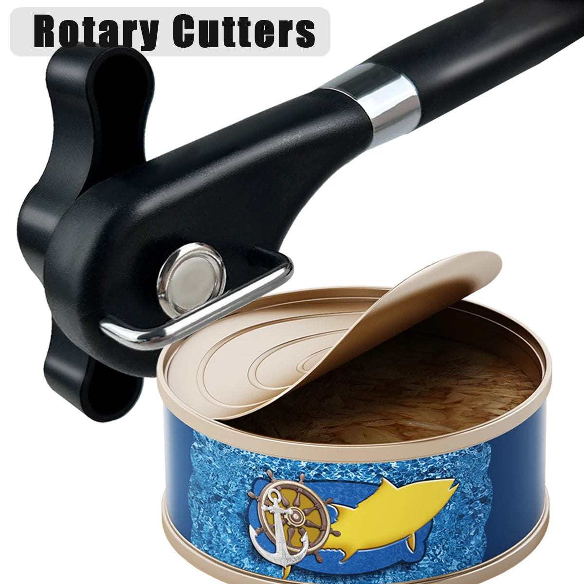 Safe Cut Stainless Steel Can Opener