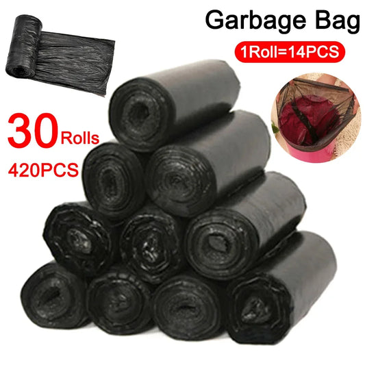 420PCS Household Thickened Small Garbage Bags