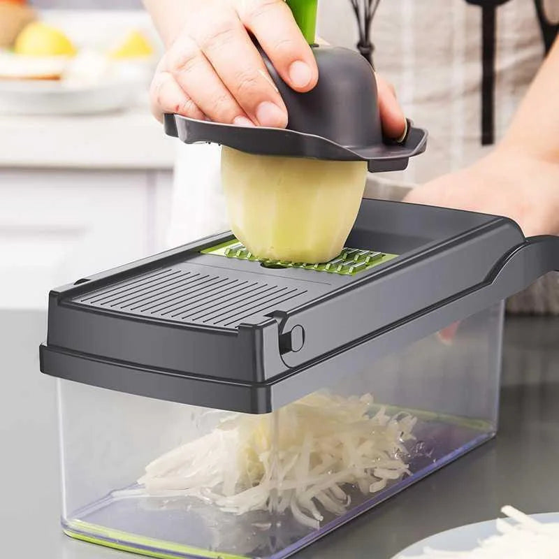 6-in-1 Vegetable Chopper with Container
