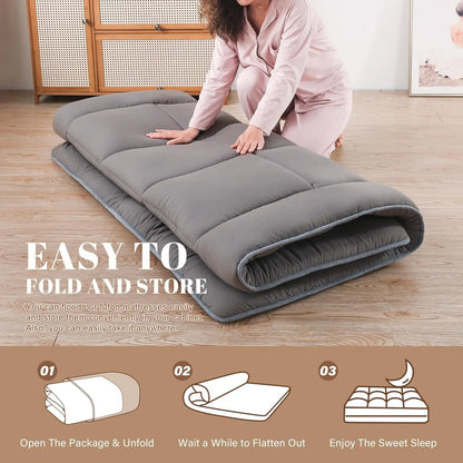 3" Thicken Japanese Floor Mattress Futon Mattress,