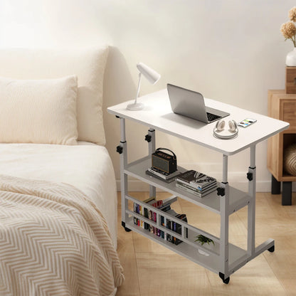 Multi-Layer Height Adjustable Computer Desk