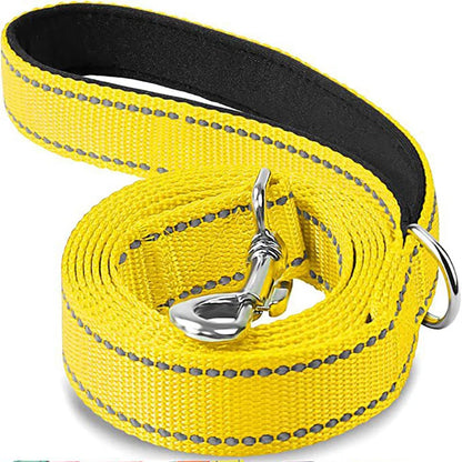 Night Reflection Dog Pet Towing Rope
