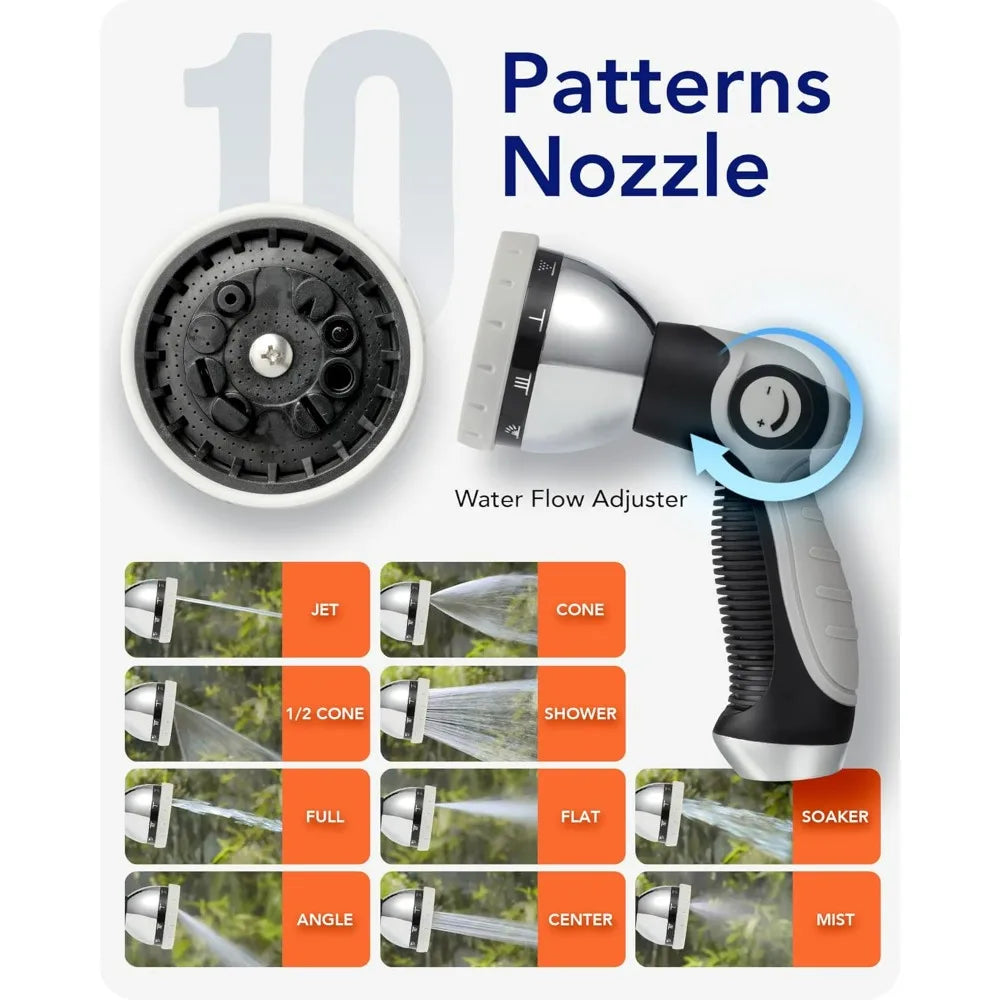 100-Foot Automatic Wall Mount Retractable Garden Hose Reel