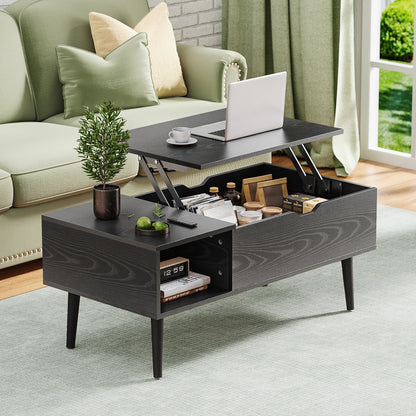 Lift Top Coffee Tables w/ Adjustable Storage Shelf
