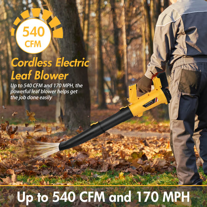 Electric Handheld Cordless Leaf Blower