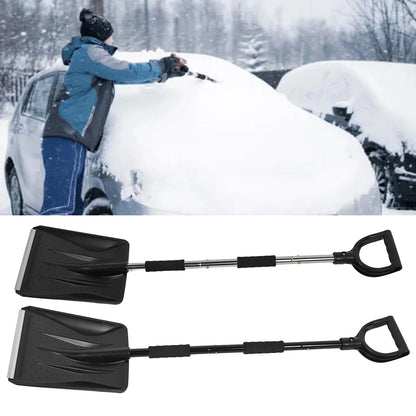 Stainless Steel Detachable Car Snow Removal Shovel