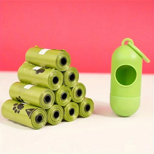 Extra Thick Biodegradable Pet Waste Bags with Dispenser